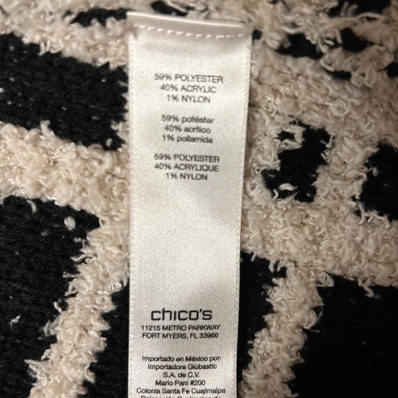 Chicos Sweater Jacket - Picture 4 of 6